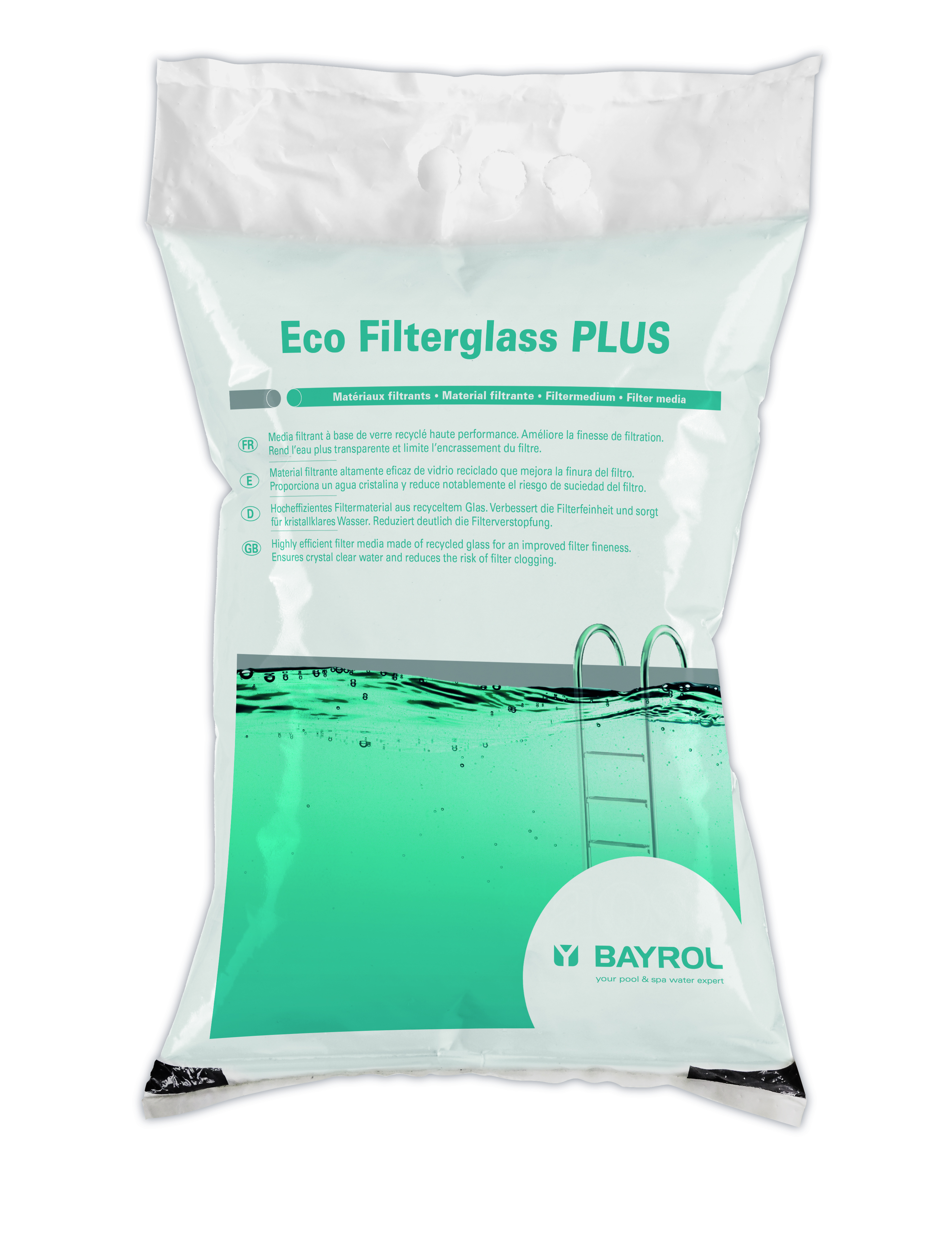 Eco Filterglass - verre filtrant filtre à sable